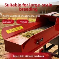 Nouvelle Hacheuse de Fourrage et Ensileuse, Broyeur d'Herbe, Machine à Alimentation pour Volailles, Bovins, Ovins, Caprins, Mélangeur