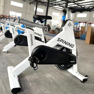 Vélo de spinning magnétique silencieux, cyclisme dynamique avec grand volant d'inertie, vélo de fitness commercial pour la salle de sport à domicile - Product Image 2