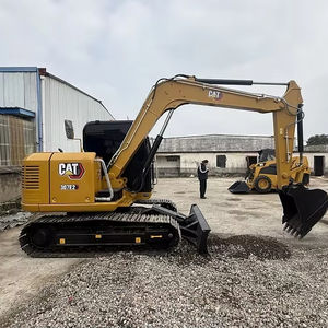 Excavadora usada Cat307E2 de 7 toneladas en oferta, máquina hidráulica de cadenas de segunda mano con pocas horas de uso, EPA/CE, entrega rápida, en stock - Product Image 1