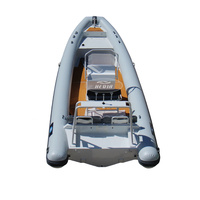 CE 28ft Luxury Patrol DL860 Rib Boat Barca Cabinata Yacht gonflable Bateau ouvert Barca Bateau Semirigide Grand