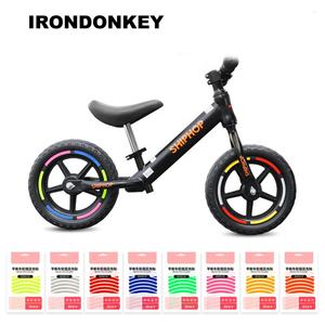 IRONDONKEY, <span class=keywords><strong>pegatinas</strong></span> reflectantes para patinete de equilibrio para niños, <span class=keywords><strong>pegatinas</strong></span> decorativas para neumáticos, accesorios para bicicletas, <span class=keywords><strong>pegatinas</strong></span> de modificación - Product Image 3