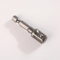 Adaptateur à queue hexagonale 3pcs avec tige d'extension électrique 1/2 3/8 1/4 5mm de diamètre pour foret central pour maçonnerie.