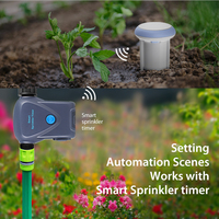Capteur de jardinage intelligent Tuya IP66, testeur de sol pour pelouse, thermomètre et hygromètre solaire pour la température et l'humidité du sol
