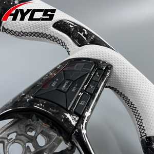 Accesorios Interiores para Automóviles Nissan Teana Altima SL Versa Note <span class=keywords><strong>NISMO</strong></span> Micra Terra DAYZ, <span class=keywords><strong>Volante</strong></span> de Fibra de Carbono Personalizado con LED e Indicador de RPM - Product Image 4