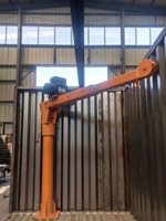 Approvisionnement d'usine 500kg 1000kg 2000kg grue à flèche de levage Mini grue pour les magasins de matériaux de construction de construction