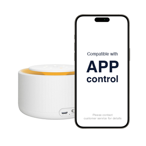 Máquina <span class=keywords><strong>de</strong></span> sonido <span class=keywords><strong>para</strong></span> <span class=keywords><strong>dormir</strong></span> con ruido blanco, 30 ventiladores, sonidos <span class=keywords><strong>de</strong></span> <span class=keywords><strong>lluvia</strong></span> natural con luz nocturna <span class=keywords><strong>de</strong></span> 7 colores <span class=keywords><strong>para</strong></span> <span class=keywords><strong>dormir</strong></span>, altavoz relajante - Product Image 5