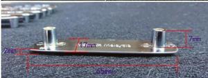 Dawoo, al por mayor, insignia de metal 3D con logo en relieve - Product Image 4
