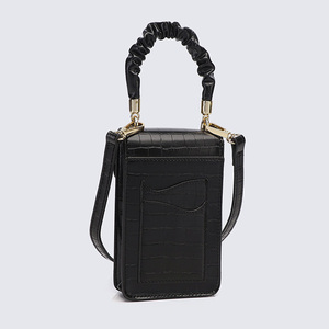 Sac de téléphone portable personnalisé pour femmes Titulaire de la carte sac de téléphone à bandoulière en cuir Pu - Product Image 2