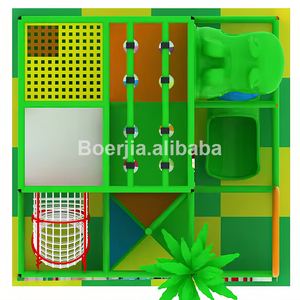 Equipo de Juegos Interior para Niños de Colores Vibrantes con Escalador Arcoíris Suave y Toboganes Divertidos para Guarderías - Product Image 5