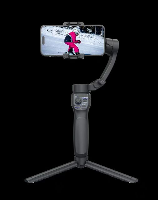 2025 New Arrival F11 Lite Phone Gimbal Stabilizer 3 for Axis Live VLOG AI Face Tracking Selfie Stick Smart Shooting Phone Holder