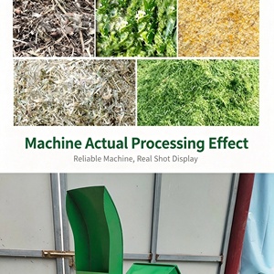 Machine <span class=keywords><strong>de</strong></span> traitement des aliments pour animaux en acier inoxydable, hachoir à légumes et à herbe avec moteur - Product Image 6