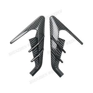 2 في تسلا موديل 3 نموذج Y مؤشر كاميرا جانبية ، ABS ألياف الكربون ديكور تعديل إكسسوارات السيارة - Product Image 6