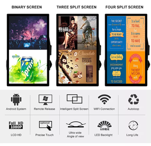 Bán Hot Độ phân giải cao LCD Ba lô Quảng cáo hiển thị <span class=keywords><strong>wifi</strong></span>/4 gam trong nhà và ngoài trời vỏ cứng - Product Image 5