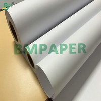 Papier pour traceur CAD blanc brillant haute opacité 30" x 200' Idéal pour les plans de chantier et les cartes SIG