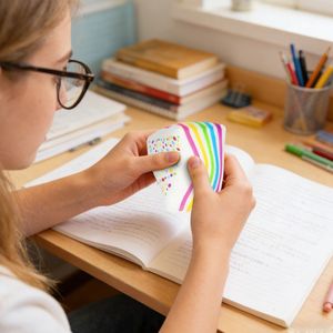 Premium Rainbow Cake Style Squishy Stress <b>Toy</b> Soft Slow Rebound Decompression Bread Ornament for <b>Desk</b> Room and Gift Use - Product Image 3