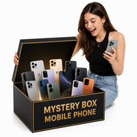 Boîte mystère technologique pour adultes, accessoires de téléphone et gadgets surprise, lot de grande valeur garanti, idée cadeau amusante pour hommes, femmes et adolescents