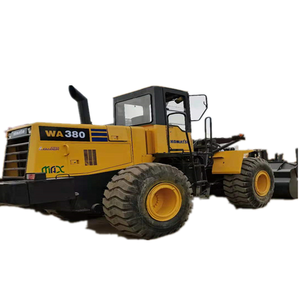 Cargador de ruedas Komatsu WA380 usado, cargador frontal de segunda mano original japonés WA420 WA360 WA600, maquinaria en buen estado en Shanghái - Product Image 1