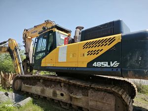 เครื่องจักรก่อสร้างขนาดใหญ่ Hyundai 485LVS 485L 485-9t 480 มือสองขาย รถขุด Hyundai Robex R485LVS 485 พร้อมหัวเจาะ - Product Image 2