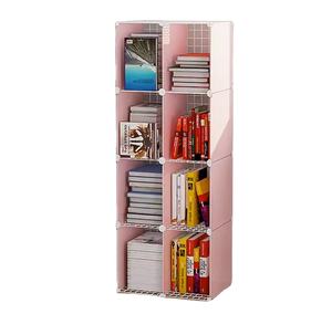 Cubes Storage Organizer Shelf Plastic Storage Box Organizer <b>Cabinet</b> Customized Book Storage Organizer <b>Display</b> Shelf Rack - Product Image 1