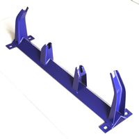 Support de rouleau tendeur de retour de convoyeur rouleau creux cadre