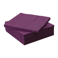 Sanitaire Serviette Titulaires Airlaid Table Violet Rouge Jaune Couleur Serviettes En Papier