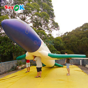 <span class=keywords><strong>Avion</strong></span> géant gonflable d'extérieur Sayok 10m, grand modèle d'<span class=keywords><strong>avion</strong></span> gonflable pour la publicité - Product Image 5