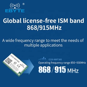 E220-900T30S Semtech New Generation LLCC68 LoRa <b>Wireless</b> Module UART Transmitter and <b>Receiver</b> 868MHz 915MHz LoRa Rf Module - Product Image 5