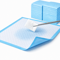 Tapis d'apprentissage de la propreté pour chiots, super absorbants, anti-fuites, surface en coton, imperméables, directement de l'usine