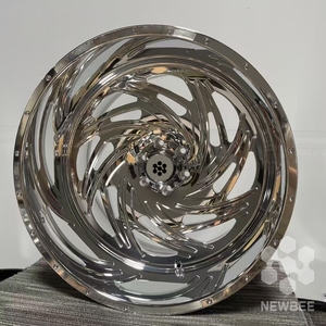 Cerchi 722AutoNB da 22-24 Pollici, 5x114.3 5x120, Stile Personalizzato, Cerchi Lucidati a 2 Pezzi, Concavi Profondi per Chevrolet - Product Image 4