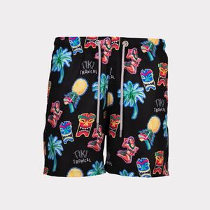 Manufacturer Wholesale Sports Cargo Printed Beach Shorts Swim <b>Trunks</b> <b>Men</b> Custom Logo Drawstring Swim Quick Dry Shorts - Product Image 2