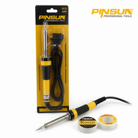 Kit de fer à souder 3-en-1 60W, ensemble de fer à souder électrique avec accessoires de soudage pour la réparation électronique et les projets de bricolage