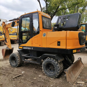 Équipement de construction de pneus Jingong GM9075LN-9 Excavatrice hydraulique à pneus 9075 Excavatrices d'occasion GM9075 Excavatrice sur roues à vendre - Product Image 5