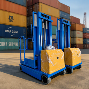 Chariot élévateur manuel Telandor à plateforme aérienne complète, mini-pickeur à faible positionnement 5m, modèle TLS3-2.7/TLS3-4.5, table de 90kg - Product Image 5