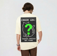Maßgeschneidertes T-Shirt 100% Baumwoll-Jersey Hochwertig Einfarbig 200g Atmungsaktiv Street-Style O-Ausschnitt Herren Regular Fit