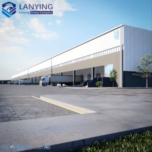 Edificio Prefabbricato in Struttura Metallica Leggera, Magazzino con Telaio in <span class=keywords><strong>Metallo</strong></span>, Fabbrica, Officina, Costruzione Metallica - Product Image 4