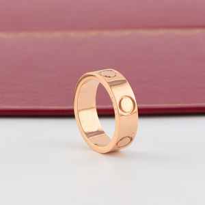 Unisex klassieke ring van roestvrij staal met zirkoon, verkrijgbaar in zilver, roségoud en roestvrij staal. Charm armband groothandel. - Product Image 2