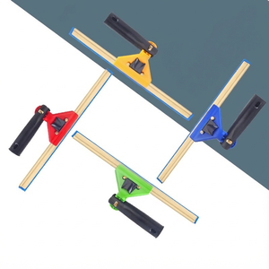 Fábrica 180 °   Limpiacristales Giratorio Resistente con Barra Telescópica, Raspador Profesional para <span class=keywords><strong>Vidrios</strong></span> - Product Image 1