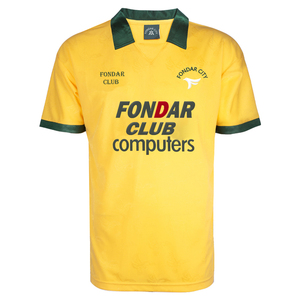 เสื้อฟุต<span class=keywords><strong>บอล</strong></span>โปโลสีเหลืองเสื้อฟุต<span class=keywords><strong>บอล</strong></span>แห้งเร็วระบายอากาศผ้าโพลีเอสเตอร์100% <span class=keywords><strong>คริสตัล</strong></span>วัง1991ย้อนยุค - Product Image 1