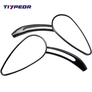 Accessoires de moto TIYPEOR pour <span class=keywords><strong>Harley</strong></span> 883 Cruise Prince rétroviseur rétro tout en aluminium réaménagé rétroviseur inversé - Product Image 6