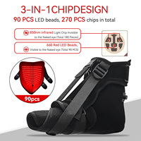 Chaussures de thérapie par lumière rouge au design ergonomique pour un confort et une récupération ultimes des pieds, pour les douleurs au talon et le soutien de la voûte plantaire