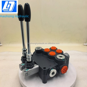 80 lít/phút P80 thủy lực nhà phân phối 2 cuộn Hướng dẫn sử dụng monoblock van điều khiển hướng van thủy lực công suất cao - Product Image 5