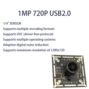 1MP 720P 60fps USB Camera Module High <b>Frame</b> Rate 90 Degree Wide Angle 1/4 Inch CMOS Sensor UVC USB2.0 OTG Camera Module - Product Image 1
