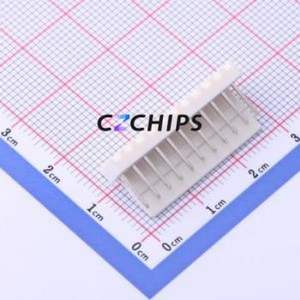 HC-2510-11AW Wire-to-Board Pin Header Bent Lead Through Hole,P=2.54mm Connector 1x11P 2.54mm Right Angle Insert 11P - Product Image 1