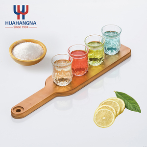 Juego de Vasos de Chupito de Cóctel Mini de 2 Onzas al por Mayor, <span class=keywords><strong>Vodka</strong></span>, Tequila, Whisky, Bandeja de Madera para Servir en Fiestas, Bares, Bodas, para Regalos - Product Image 1