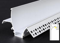 Profil en aluminium LED fixe de faux plafond SDW88.5X58.6MM adapté à l'éclairage de plafond