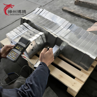 Couteau de cisaillement hydraulique à haute dureté et résistant à l'usure, taille personnalisée pour usine de recyclage de ferraille