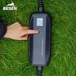 BESEN 10A 16A 3.7kW PORTABLE EV CHARGER With Battery For Electric Vehicles