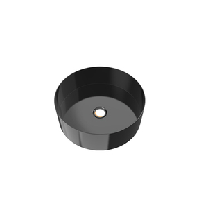 Pistola in metallo spazzolato nero moderno lavandino per il <span class=keywords><strong>bagno</strong></span>, lavandino del <span class=keywords><strong>bagno</strong></span> di lavaggio <span class=keywords><strong>ciotola</strong></span> - Product Image 2