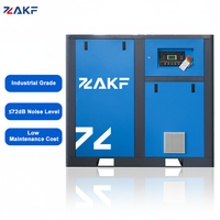 Compresseurs à vis à vitesse fixe certifiés CE ZAKF, gamme complète, 5,5-420HP, 3,7-315KW, 37kw, 50hp, fréquence variable