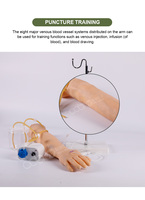 Maniquí de Brazo de PVC para Entrenamiento Médico, para Prácticas de Venopunción e Inyección, BIX HS3S, Simulación Realista de Alta Calidad para Escuelas de Enfermería